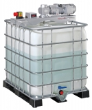 Stirring unit for IBC containers Disc